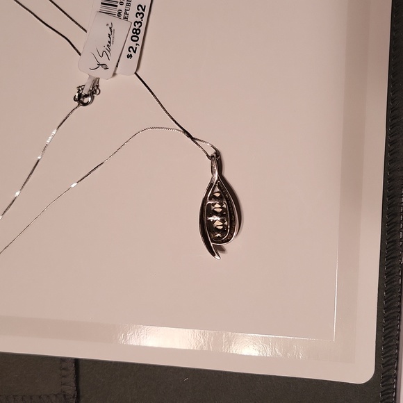 Brand New with tags Diamond Necklace - Picture 7 of 9